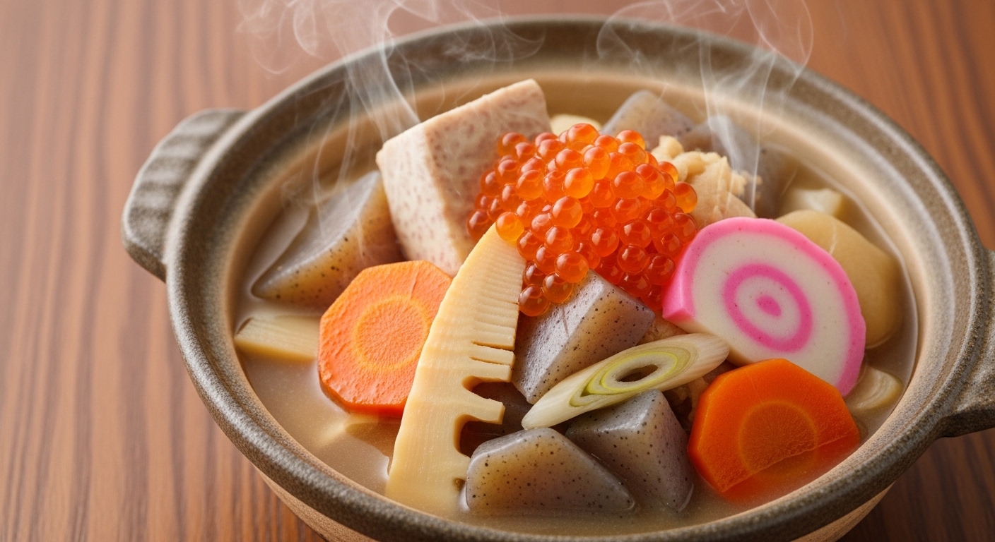 新潟の郷土料理のっぺ汁 - 里芋のとろみが絶品の一品