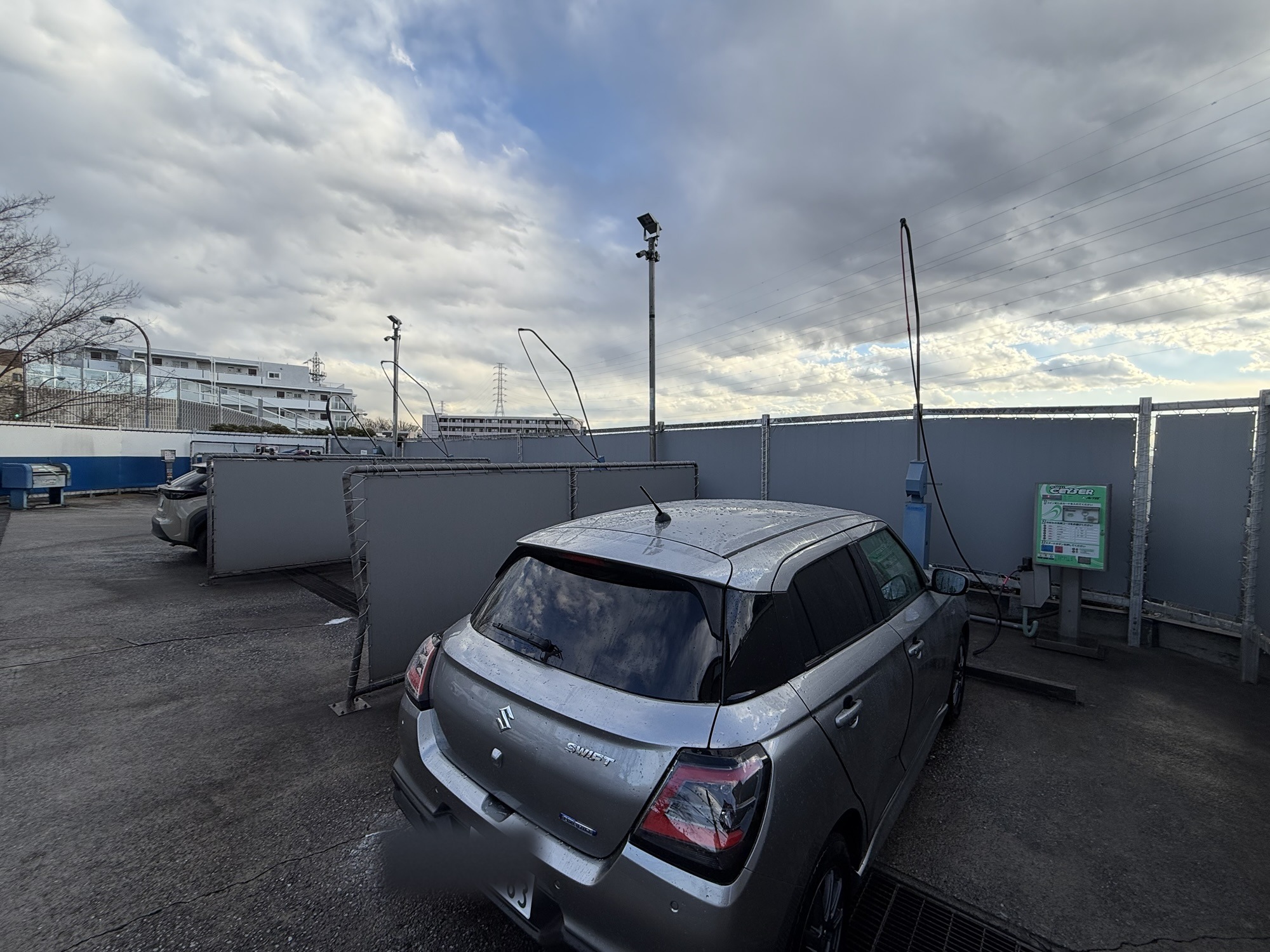 スイフト,SWIFT,洗車,セルフ洗車,洗車場,スズキ,コイン洗車,車の手入れ,洗車スポット,ナンバー消去済み