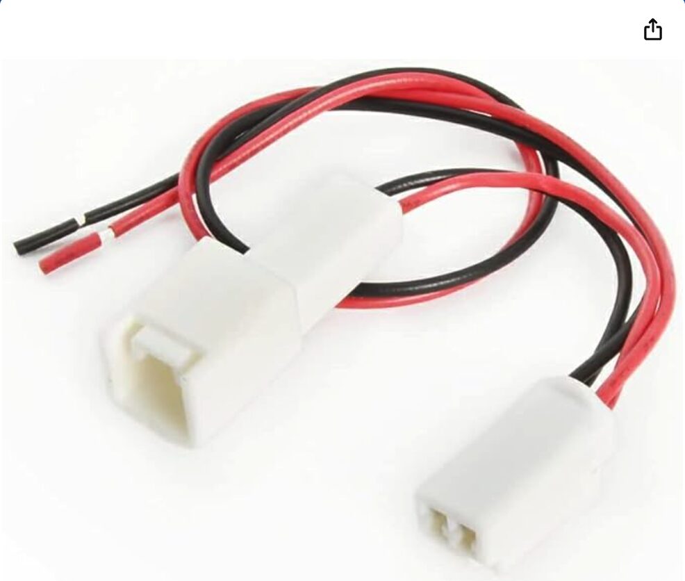 INEX トヨタ シガーソケット 電源取り出し ハーネス カプラー 2ピン 2PIN カプラーオン sgb24